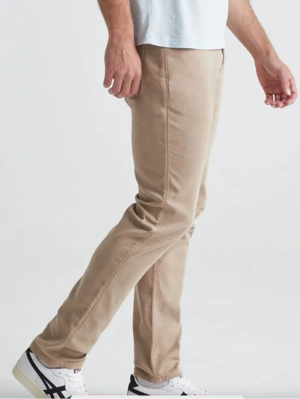 Du/Er No Sweat Slim Taper Pants Desert Khaki Nx2 28x29.5